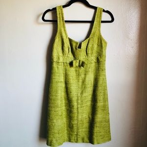 Trina Turk silk babydoll minidress size 2